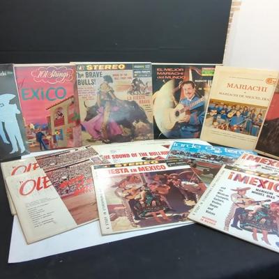 Spanish Mariachi  And Bull Fighting Records