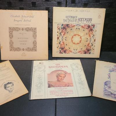Elisabeth Schwarzkopf Records -- Strauss, Mozart, Monteverdi, "Rosenkavalier", "Tales Of Offenbach"