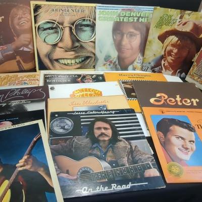 1960-1970's Folk Music Male Vocalists Like John Denver Tom Patton 