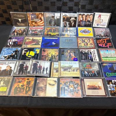 CD's - Country Duos and Bands, plus Compilation Albums