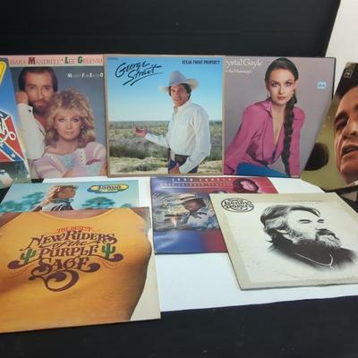 1970-80's Country W/ Barbara Mandrell George Strait Crystal Gayle Kenny Rogers Johnny Cash 