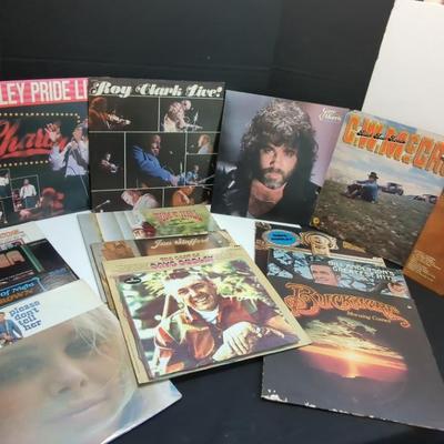 1970s And '80s Country Music Records