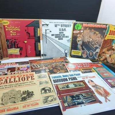 Dixie Land, Jazz, Ragtime, Calliope Music, Honky Tonk  