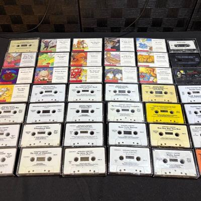 Cassette Tapes - Scholastic Children's Stories and Halloween Sounds