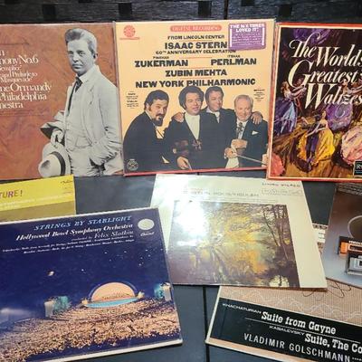 Assorted Orchestral Albums, Incl. NY Phil, Phila., Hollywood Bowl, Boston Pops