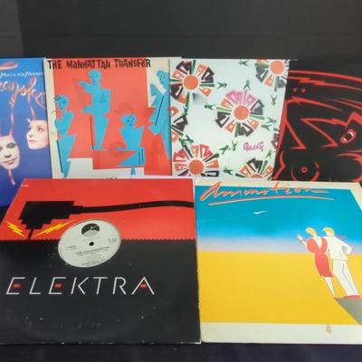 Jazz / Pop Rock : the Manhattan Transfer ,Electra , Animotion, The Power Station 