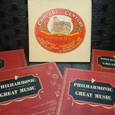 "Concert Of The Century" Carnegie Hall, And Philharmonic Family Library Vol. 3, 9, 11, 13