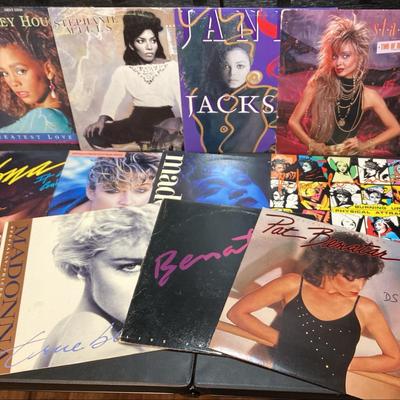 1980’s Female Pop Vocalists : Madonna, Stacey Q, Whitney Houston, Stephanie Mills, Nona 