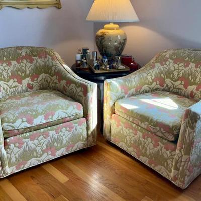 Franklin, vintage, arm chair, swivel chairs, excellent condition 