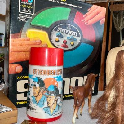 vintage games, vintage toys, vintage books, 