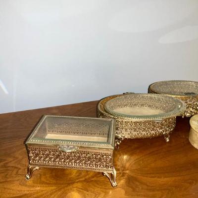 Vintage, Jewelry boxes 