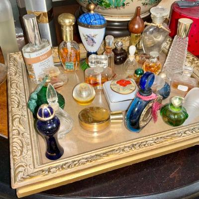 Vintage, perfume bottles 