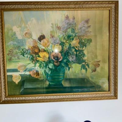 Vintage, Art, print 
