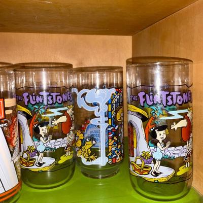 Vintage, Burger King Glasses. Flintstones, Return of the Jedi