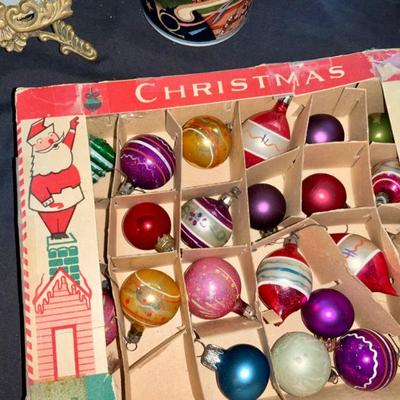Vintage, Christmas. Vintage, Lights, Vintage Christmas Ornaments 
