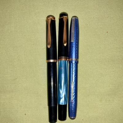 Vintage, German, Fountain pens, Esterbrook, Pelikan