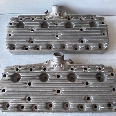 580 • (2) fenton flathead aluminum heads