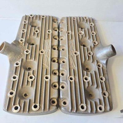 600 • (2) lightning los angeles flathead aluminum heads