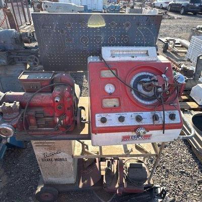 974 • vintage barrett brake mobile cart