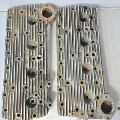 696 • (2) weiand aluminum cylinder heads