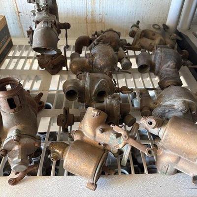 9544 • 11 brass carburetors