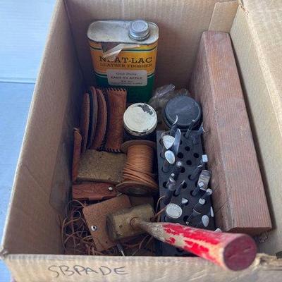 816 • leather crafting tools and supplies