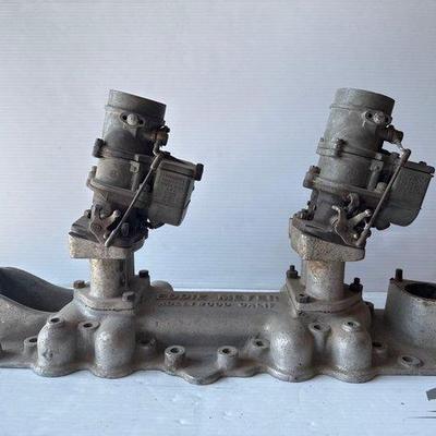 Sale Photo Thumbnail #130: 740 • eddie meyer intake manifolds & stromberg carburetors