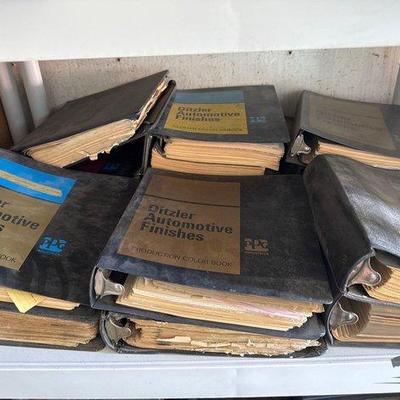 Sale Photo Thumbnail #238: 9072 • 15 ditzler automotive paint finish binders
