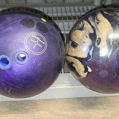 8150 • (2) bowling balls