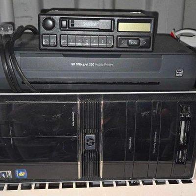 Sale Photo Thumbnail #193: 8104 • hp desk top tower, bose cassette player & more