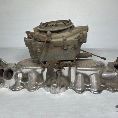 Sale Photo Thumbnail #116: 712 • weiand intake manifold and gm carburetor
