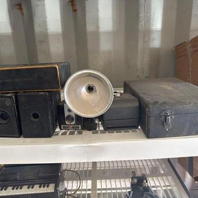 854 • camera collection and projector