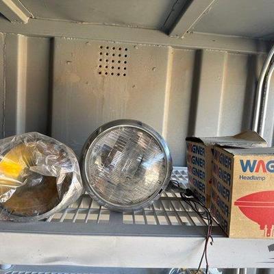 1174 • headlights and 2 wagner replacement headlamps