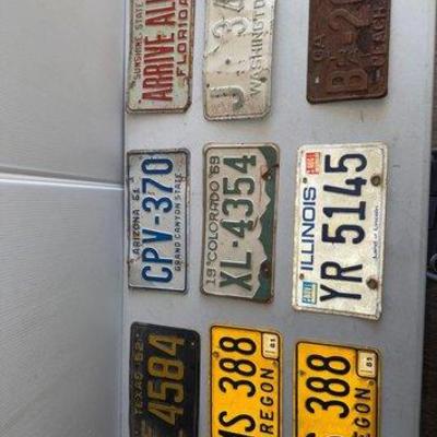 9532 • 14 license plates