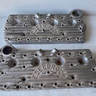Sale Photo Thumbnail #57: 578 • (2) edelbrock flathead aluminum heads
