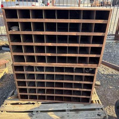 990 • 2 metal storage organizers