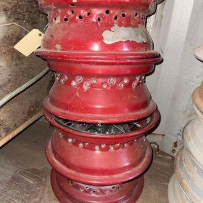 780 • 4 vintage 15” steel spoke wheels