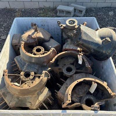 952 • 6 ford engine blocks, oil pan, 2 bell housings