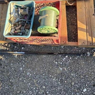 934 • fishing pole and reels