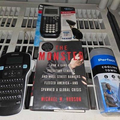 8128 • dymo label maker, ray bans & more