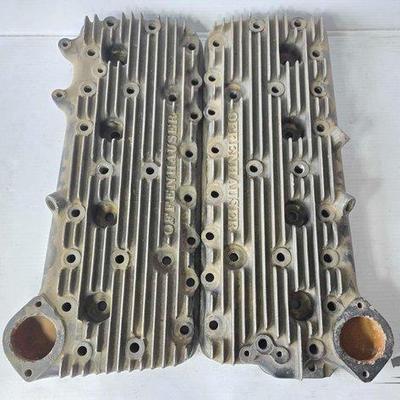 Sale Photo Thumbnail #79: 636 • (2) offenhauser aluminum cylinder heads