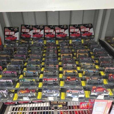 8594 • new!!! (67) racing champions hot rod die cast cars