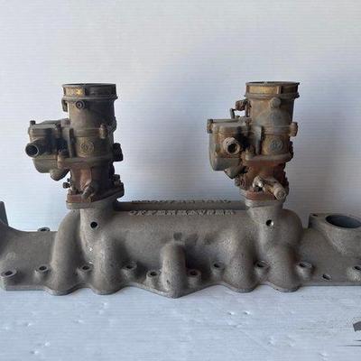 Sale Photo Thumbnail #133: 746 • offenhauser intake manifold & stromberg carburetors