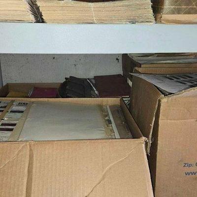 Sale Photo Thumbnail #233: 9062 • (4) boxes of car color books & sheets