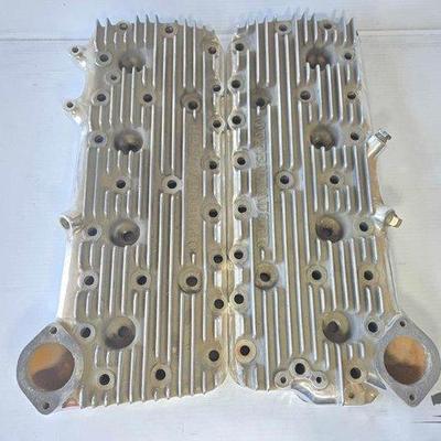 Sale Photo Thumbnail #68: 614 • (2) offenhauser aluminum cylinder heads