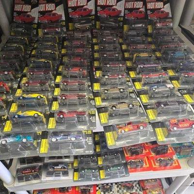 8582 • new!!! (58) racing champions hot rod die cast trucks