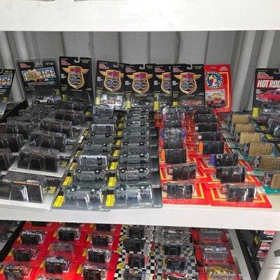 8584 • name (58) racing champions die cast cars