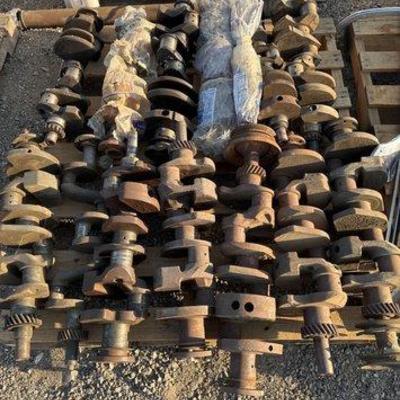 1058 • pallet of cranks