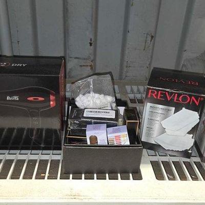 8160 • berta hair dryer, revlon moisture stay refills & more