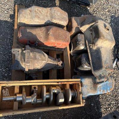 1026 • flat head crank and oil pans